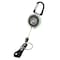 Key-Bak Sidekick Super Duty, Clear, 24 in. Green Cord , Carabiner, Super Duty Strap/Split Ring 0KB12-5D244 - alternate 1